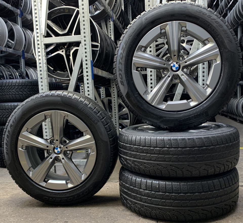 4 Orig BMW Winterräder Styling 875 205/65 R17 96H M+S X1 U11 iX1 in Uelzen