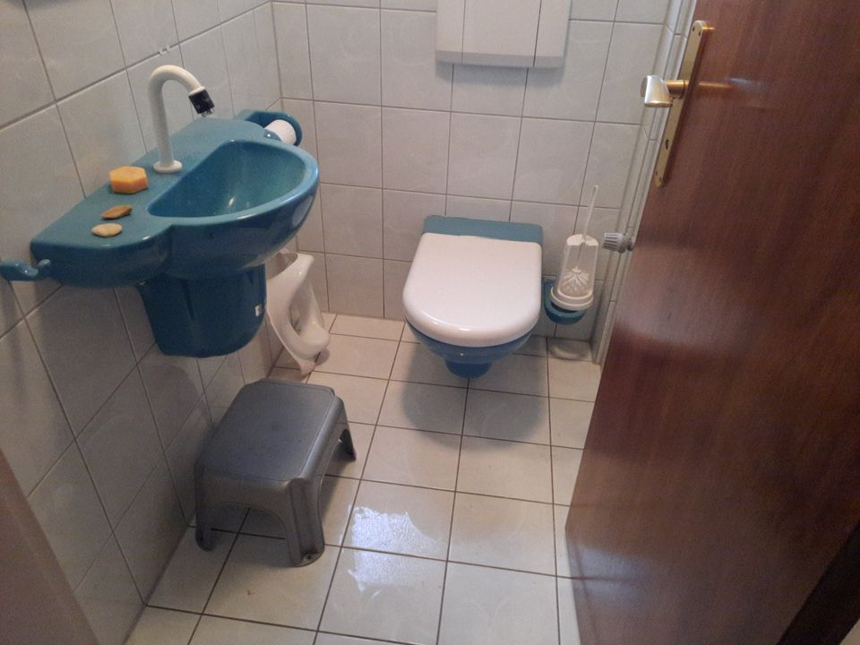 Einrichtung Gäste WC türkis Sonderfarbe in Ostfildern