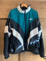 Puma vintage Retro Jacke grün blau weiß XL oversize Bayern - Dentlein am Forst Vorschau