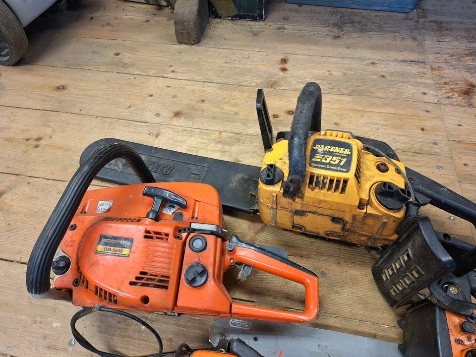 Konvolut Kettensägen Oleo Mac Partner Vigor Solo Stihl in Olbernhau