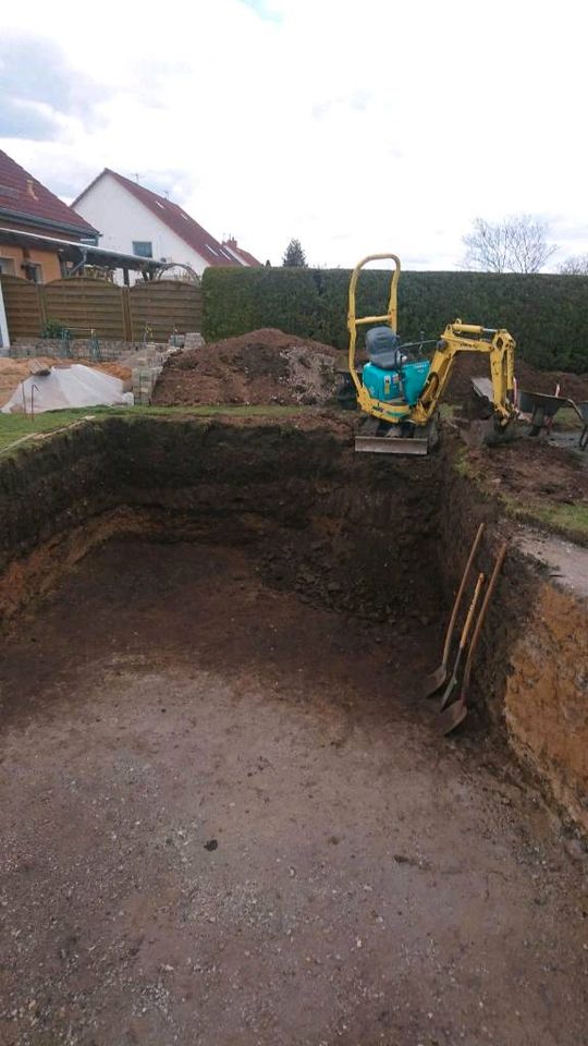 Baggerarbeiten Gartenpflege Hausmeisterservice in Halle