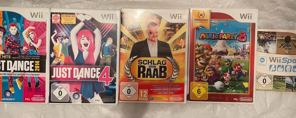 Wii Konsole, Zubehör und spiele. in Viernheim