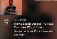 2x Travis Scott - Frankfurt - 27.07.2024 Niedersachsen - Braunschweig Vorschau