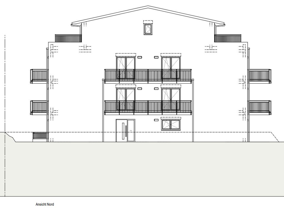 Moderne 2-Zimmer-Neubauwohnung mit Balkon und KfW-Darlehen! in Dombühl