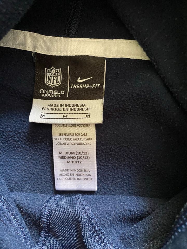 Seahawks NFL, dunkelblauer Nike Hoodie, Top, Gr. 146/152 in Versmold