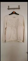 Damen bershka Pulli rundhals beige Weiss statement XS S 34 36 gut Hessen - Heusenstamm Vorschau