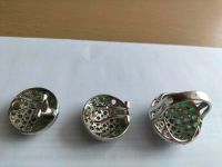 Damen Schmuck.5 Set Ohrringen und Ring mit Naturstein. Nordrhein-Westfalen - Ratingen Vorschau