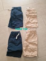 *NEU* Shorts kurze Hose H&M blau beige Gr 134 Hessen - Korbach Vorschau