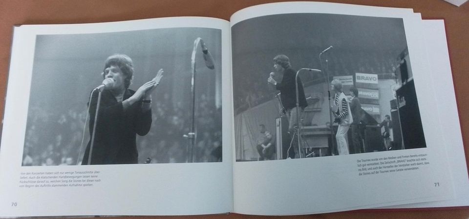 Buch The Rolling Stones Bildband zum ersten Deutschland Konzert in Halle