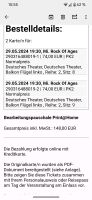 2x Rock of Ages - Deutsches Theater München 29.5 Bayern - Buch a. Erlbach Vorschau
