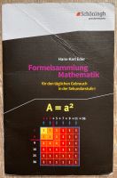 Formelsammlung Mathematik, Hans- Karl Eder Düsseldorf - Friedrichstadt Vorschau