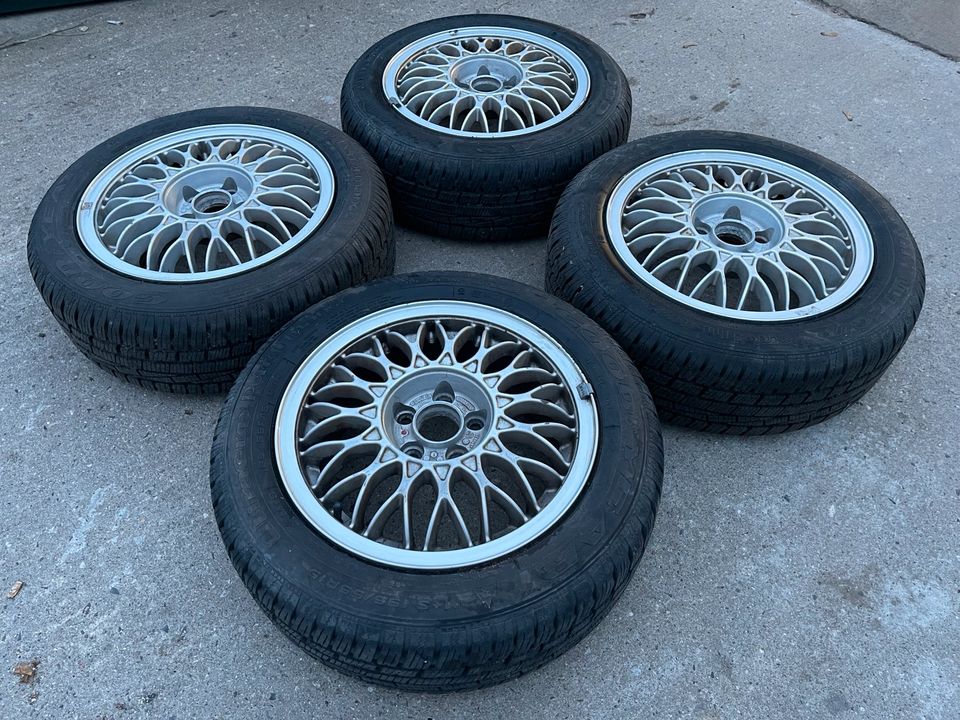 VW GOLF 3 BBS 15“ 5x100 WINTER RÄDER ALU FELGEN 6,5x15 ET43 ORIG. in Schöneiche bei Berlin