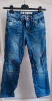 Denim&Co Straight Jeans / Used Look Größe 134 Rheinland-Pfalz - Brodenbach Vorschau