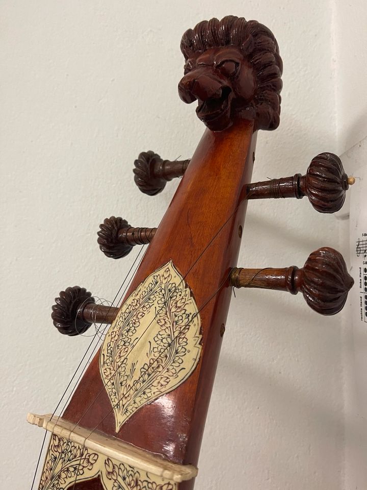 Sitar indisches Saiteninstrument in Schwarzenbek