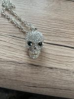 Swarovski Kette Schädel Skull Glitzer Totenkopf Bergedorf - Neuengamme Vorschau