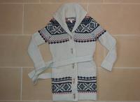 Levi's lange Strickjacke 60% Merinowolle XS Norwegermuster Bayern - Hemhofen Vorschau