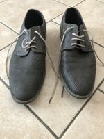 Herrenschuhe Venice schwarz/grau Gr. 41 Bayern - Dettelbach Vorschau