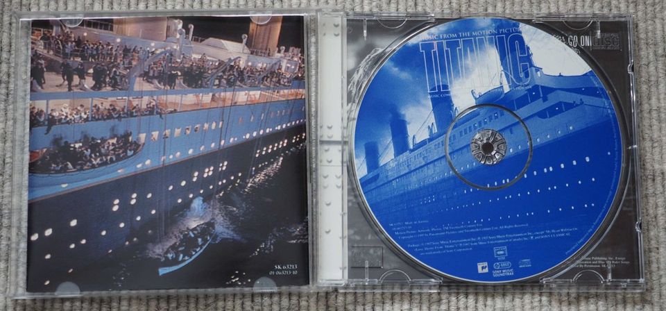 CD – James Horner: Titanic in Burgthann 