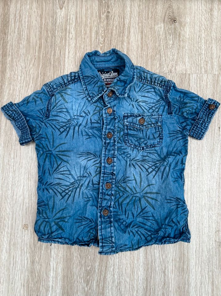 Hawaii Hemd - Jeans Hemd - Staccato - Gr. 92/98 in Münster