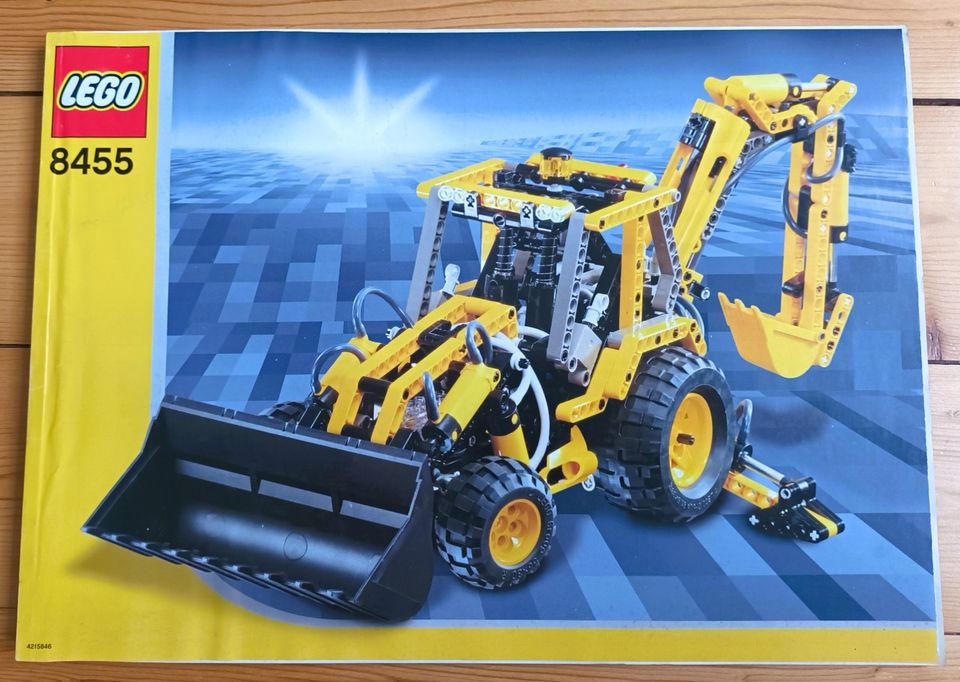 LEGO Technic - 8455 Back-hoe Loader (Schaufelbagger) in Berlin