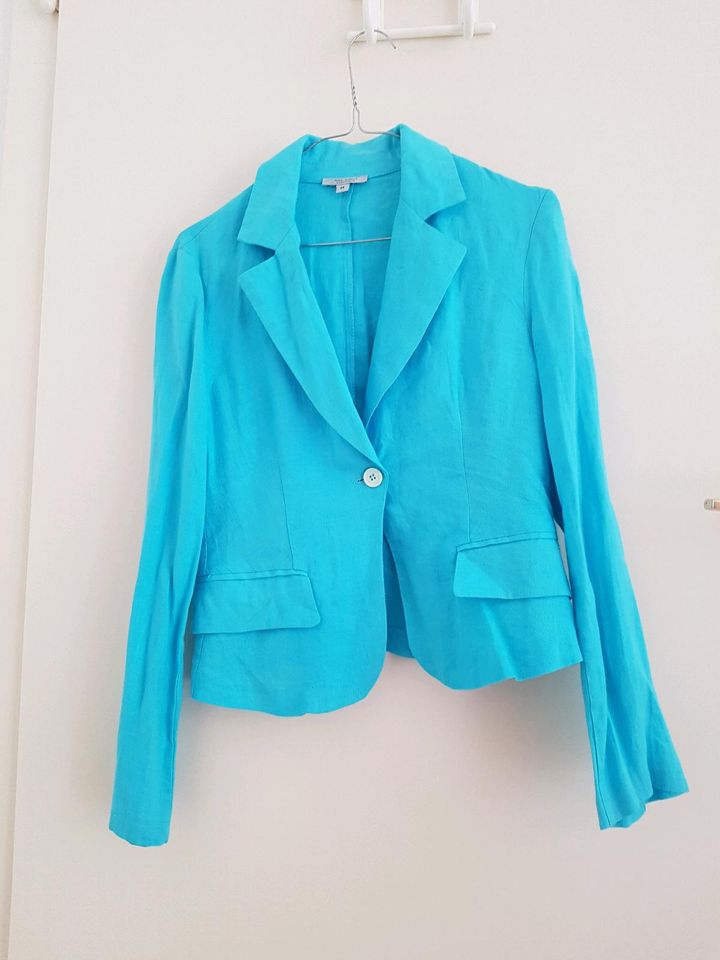 Schicker italienischer Leinen- Blazer Gr. 38 in Berlin