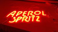 APEROL SPRITZ LEUCHTWERBUNG WERBUNG REKLAME Friedrichshain-Kreuzberg - Kreuzberg Vorschau