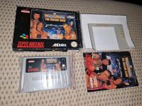 SNES Super Nintendo Spiel Wrestlemania mit OVP Verpackung Inlay Baden-Württemberg - Villingen-Schwenningen Vorschau