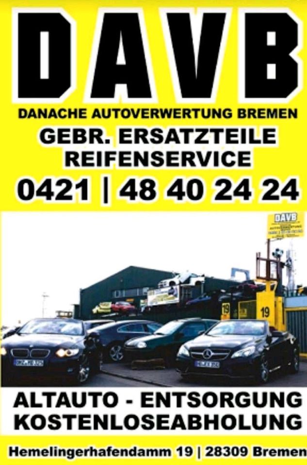 Gratis Autoverwertung Bremen Hemelingen in Bremen