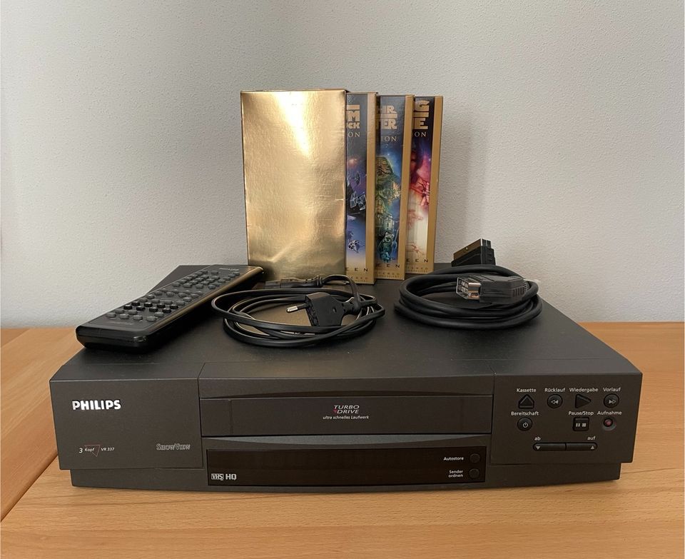 PHILIPS Videorekorder VR 337/02 Star Wars VHS in Pleinfeld