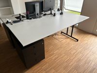 Schreibtisch 180 x 80 cm mit integriertem Rollcontainer, Woog 6 Baden-Württemberg - Ludwigsburg Vorschau