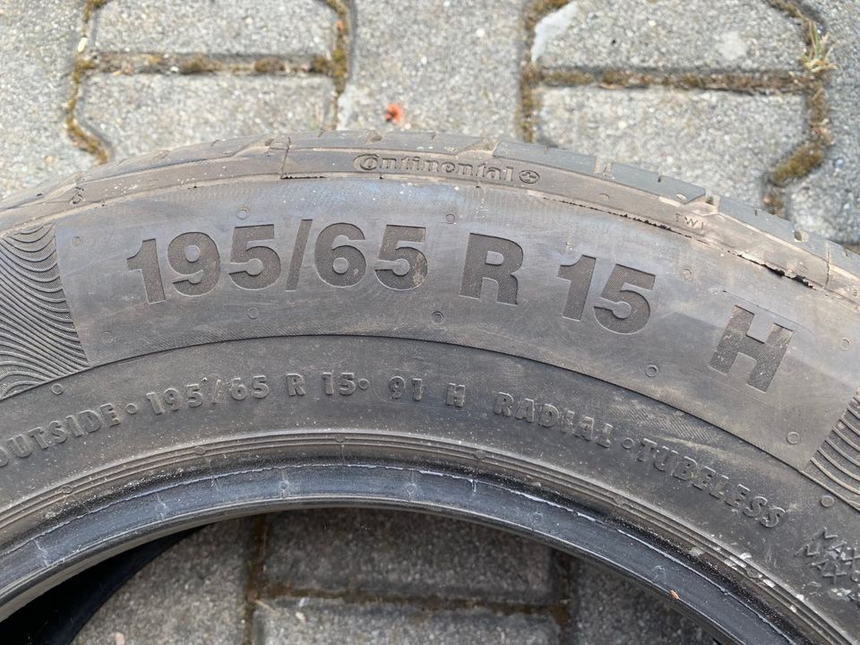 S126 Continental 195/65 R15 in Schechen