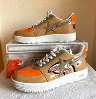 A Bathing Ape BAPE Sta Low Mad Shark Hellbraun Orange mit Rechnun Rostock - Südstadt Vorschau