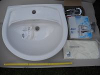 Handwaschbecken Villeroy&Boch weiß 60cm + Grohe Wasserhahn Nordrhein-Westfalen - Hünxe Vorschau