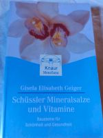 Schüssler Mineralsalze und Vitamine - Knaur MensSana Schleswig-Holstein - Selk Vorschau