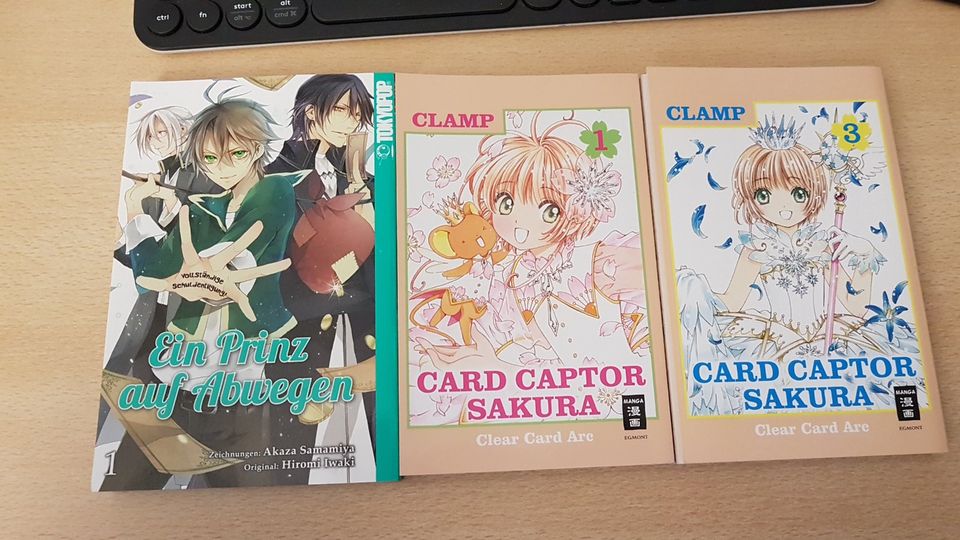 Ein Prinz auf Abwegen 1 Card Captor Sakura Clear Card 1 3  Manga in Stuttgart