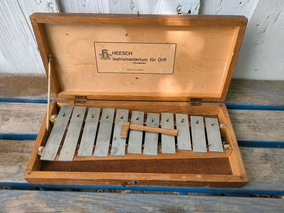 Xylophon vintage Heesch für Orff nordisch München in Mainz