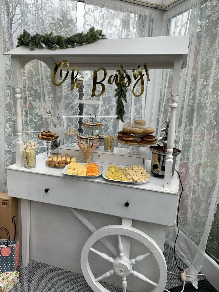 Candy Bar Wagen Candybar Candywagen Babyparty Hochzeit Mieten in Detmold