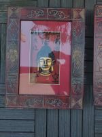 2 schöne Bilder Buddha Relief, einzigartig. Bayern - Stein Vorschau