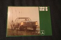 Mercedes-Benz 200 220 D Prospekt W115 aus 1970 Lübeck - St. Lorenz Süd Vorschau