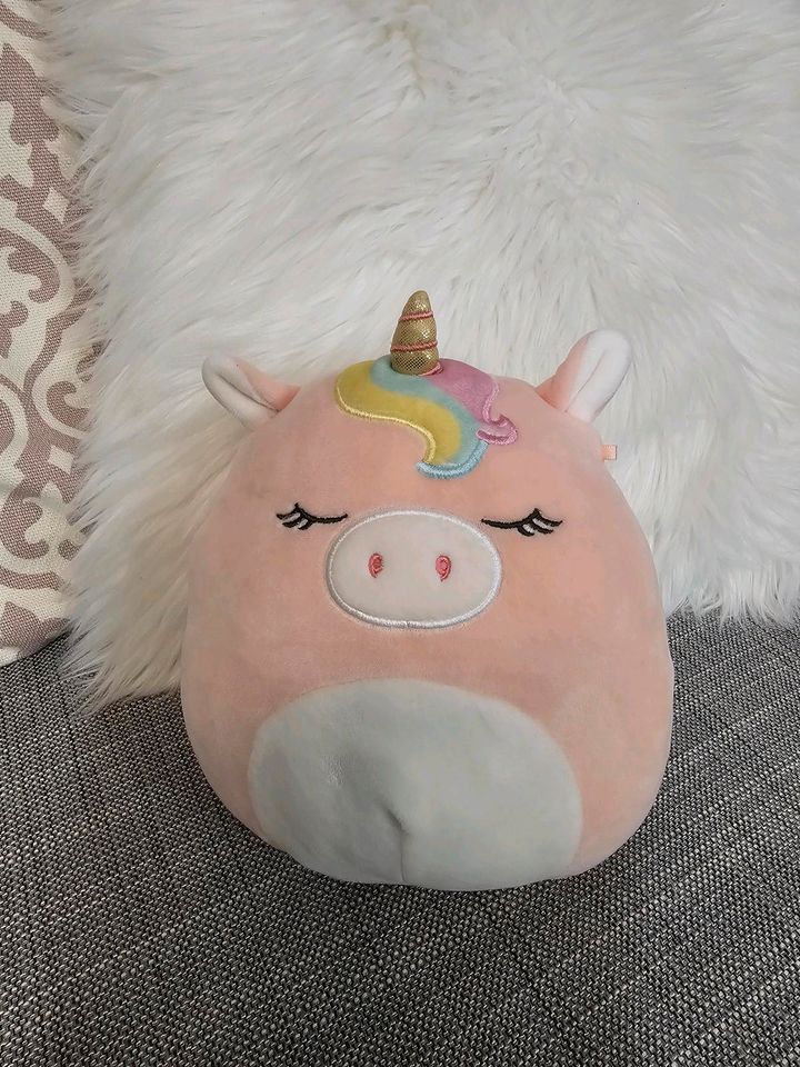 Squishmallows Einhorn Krake Nilpferd Schnecke Hund Schwein in Weißenfels