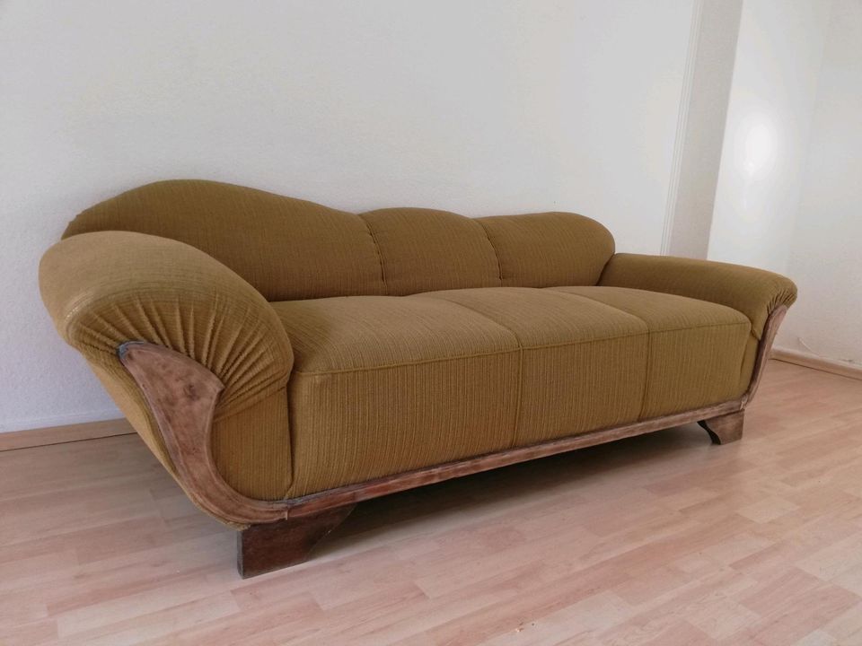 Vintage Sofa in Senfgelb/Honey in Hannover