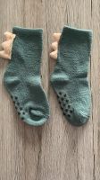 Neu! Stoppersocken rutschsocken junge Mädchen Dino grün 22-25 Hessen - Hainburg Vorschau