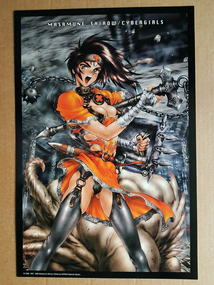 Posterbook: Cybergirls - Masume Shirow - Manga (6 Poster) in Struvenhütten