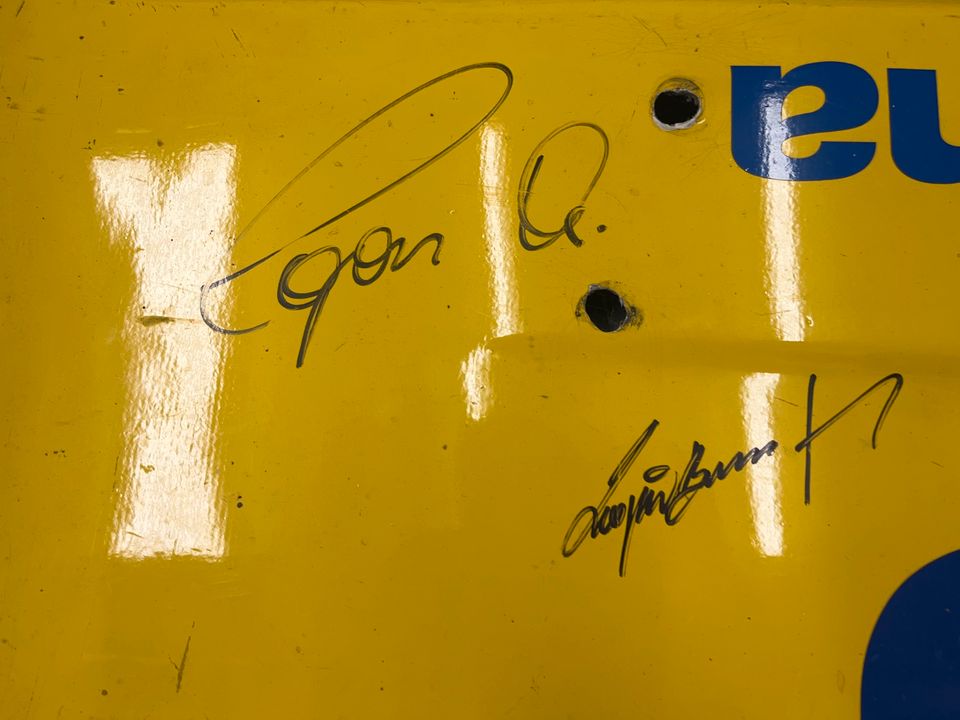 Truck Race Egon Allgäuer & Prinz Leopold von Bayern Autogramm in Krefeld