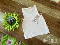 ♥️ Tom Tailor ♥️ Trägershirt Shirt Glitzer Palmen S Baden-Württemberg - Schwieberdingen Vorschau