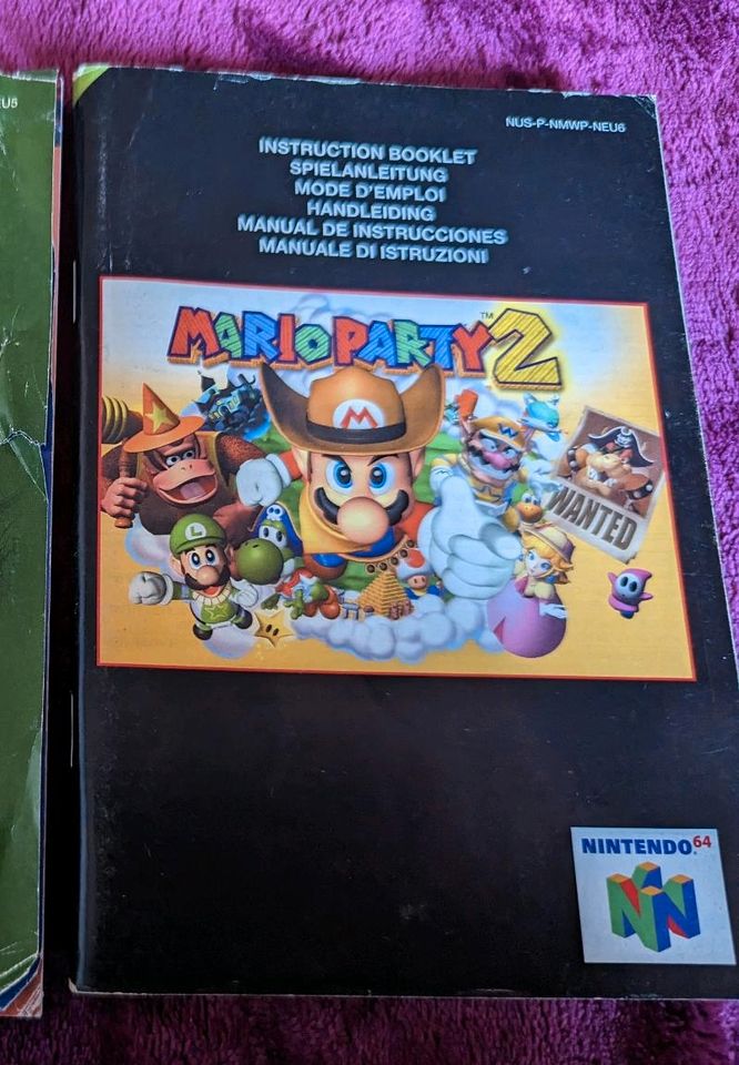 N64 Spiele Paket Mario Party in Ziegendorf