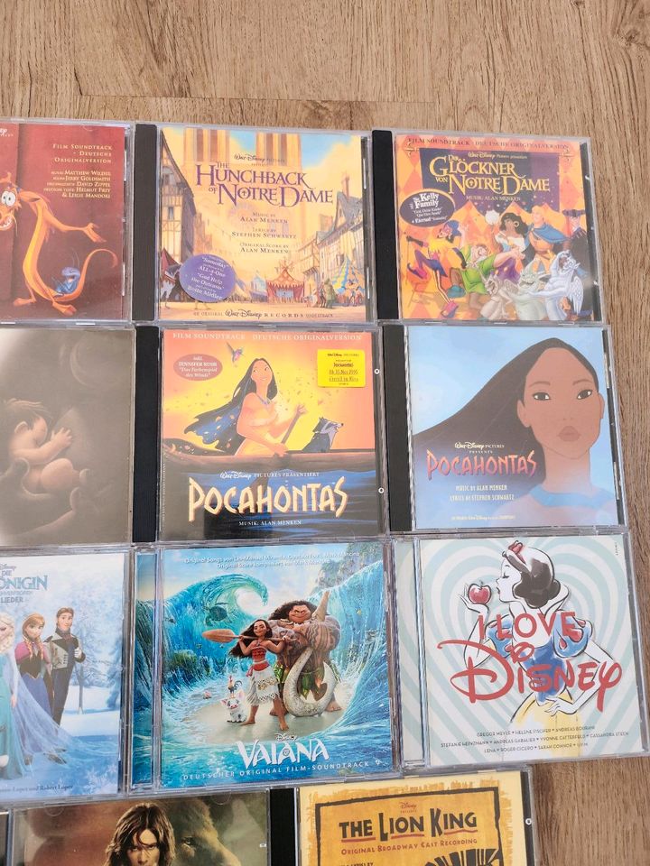 Disney CD Soundtracks Hercules Tarzan Mulan Aladdin etc. in Mering