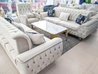 XL Chesterfield Schlafsofa 3-3-1 Beige Gold + Auswahl Garnitur Nordrhein-Westfalen - Gelsenkirchen Vorschau