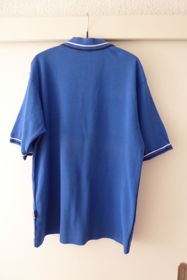 Polohemd von Puma King Vintage Gr. L blau wenig getragen in Hof (Saale)