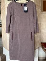 Gant Kleid mit Hahnentritt-Dessin, Bordeaux, neu, 3/4 Arm, Gr. 36 Hessen - Usingen Vorschau